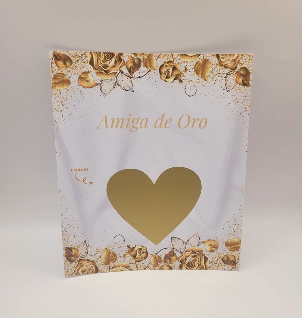 Carte à gratter