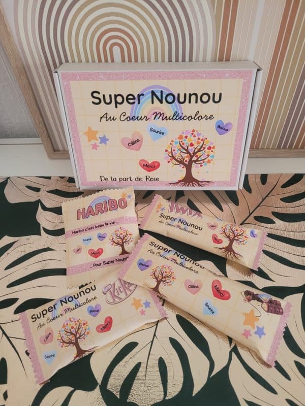 Box Coeur Multicolore