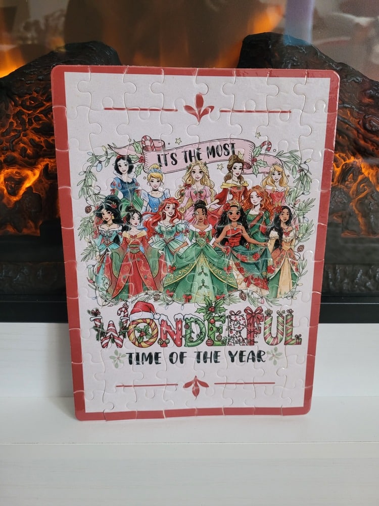 🎄 Collection Noël – Puzzle personnalisé 80 pièces