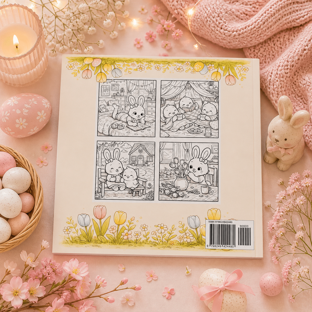 Mon Coloriage Cosy de Printemps – Spécial Pâques – Image 2