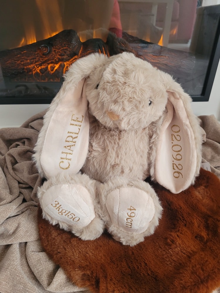 Peluche Naissance Personnalisée